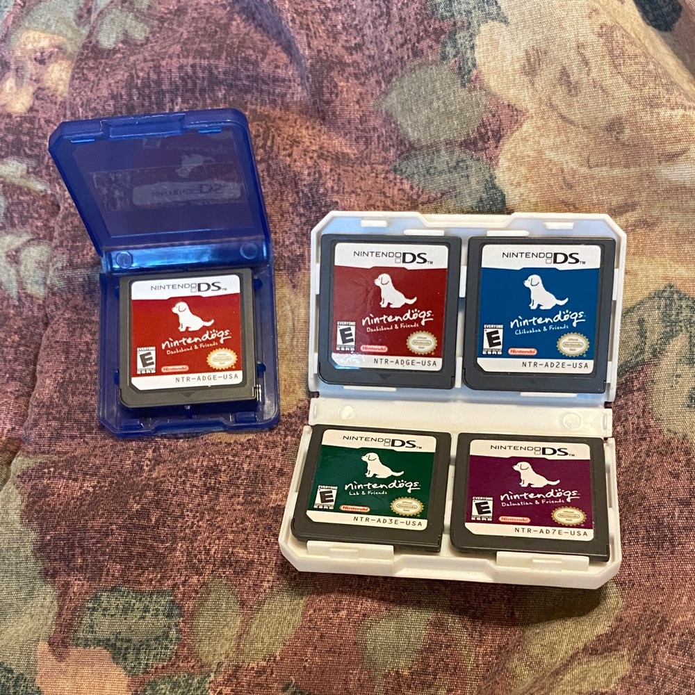 Nintendo DS Nintendogs Game Cartridge Collection